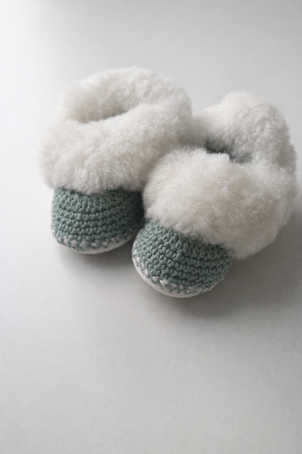 Kids & Baby Cotton Sheepskin Slippers