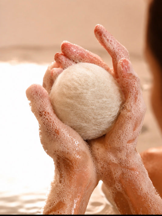 100% Merino Wool felted soap